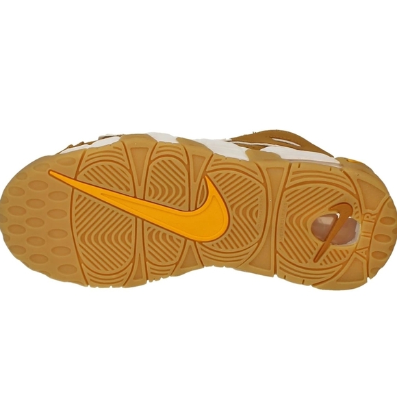 Nike Air More Uptempo Wheat Sneakers - Picture 7 of 8